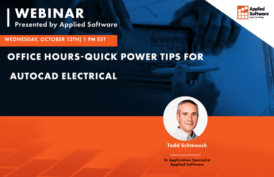 10-12-22 [OFFICE HOURS] Quick Power Tips for Autocad Electrical Landing Page