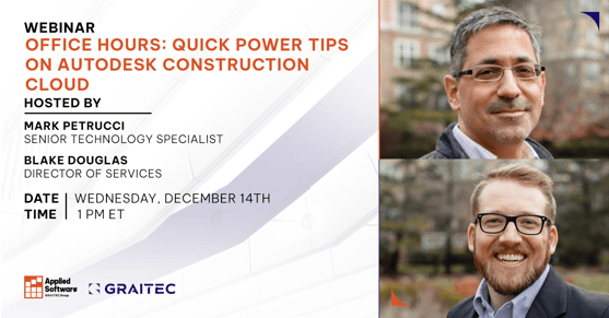 12-14-22 Office Hours- Quick Power Tips on Autodesk Construction Cloud Landing Page
