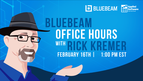 2-16-23 Bluebeam Office Hours Landing Page