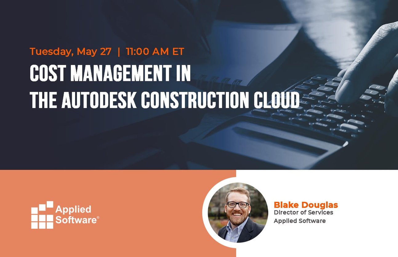 Cost Management in the Autodesk Construction Cloud