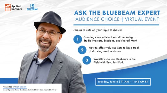 6-8-21 Bluebeam Ask the Expert Landing Page Header
