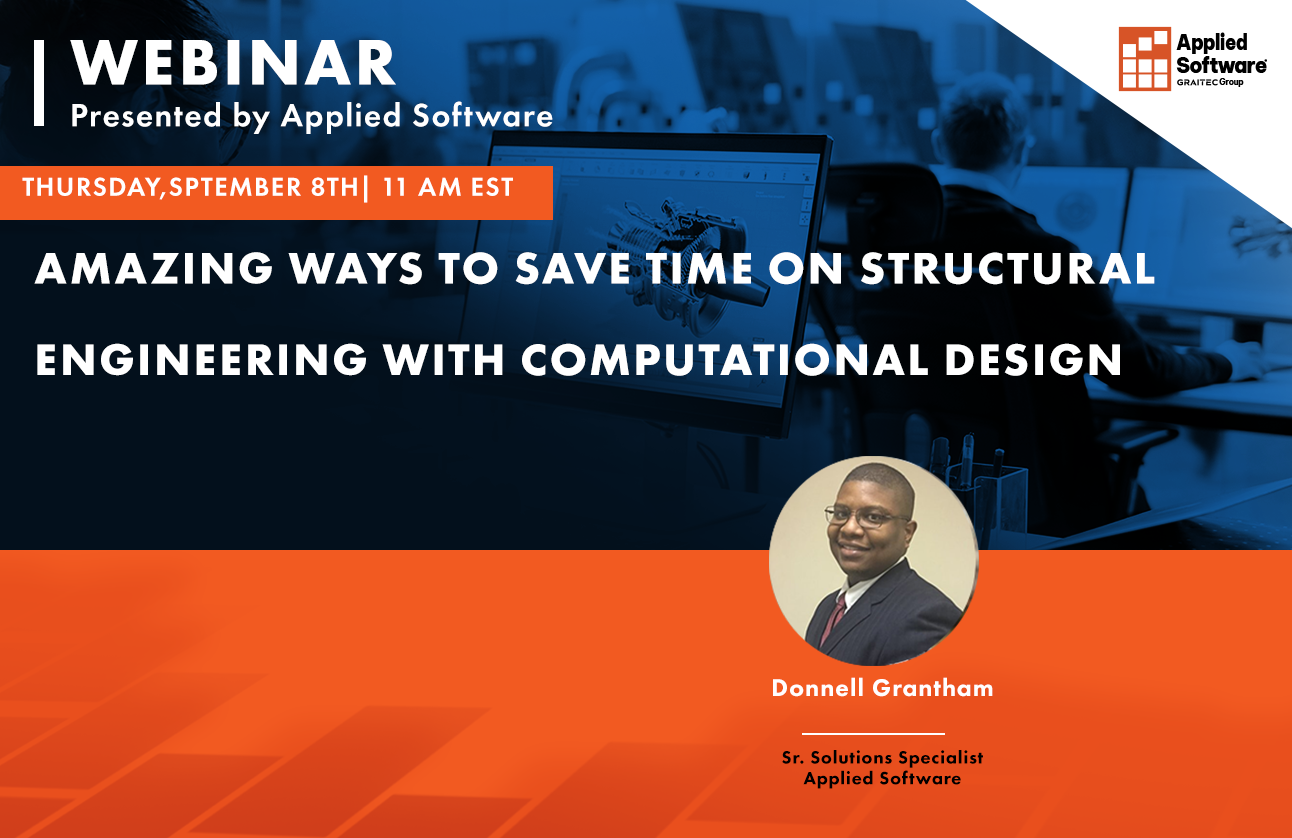 9-8-22 Amazing Ways to Save Time on Structural Engineering with Computational Design Landing Page