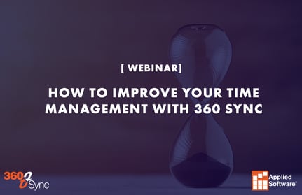 How to Improve Your Time Management with 360 Sync