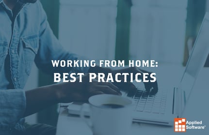 Working from home, best practices
